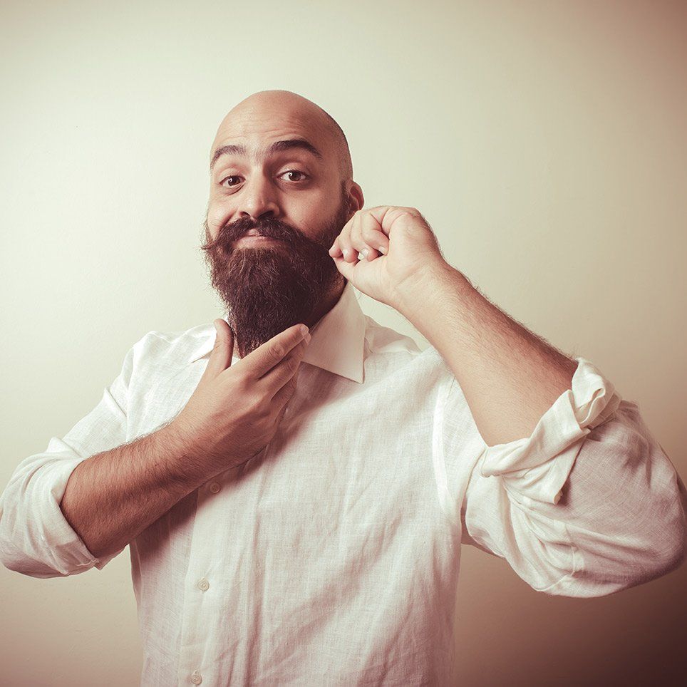 Bearded man