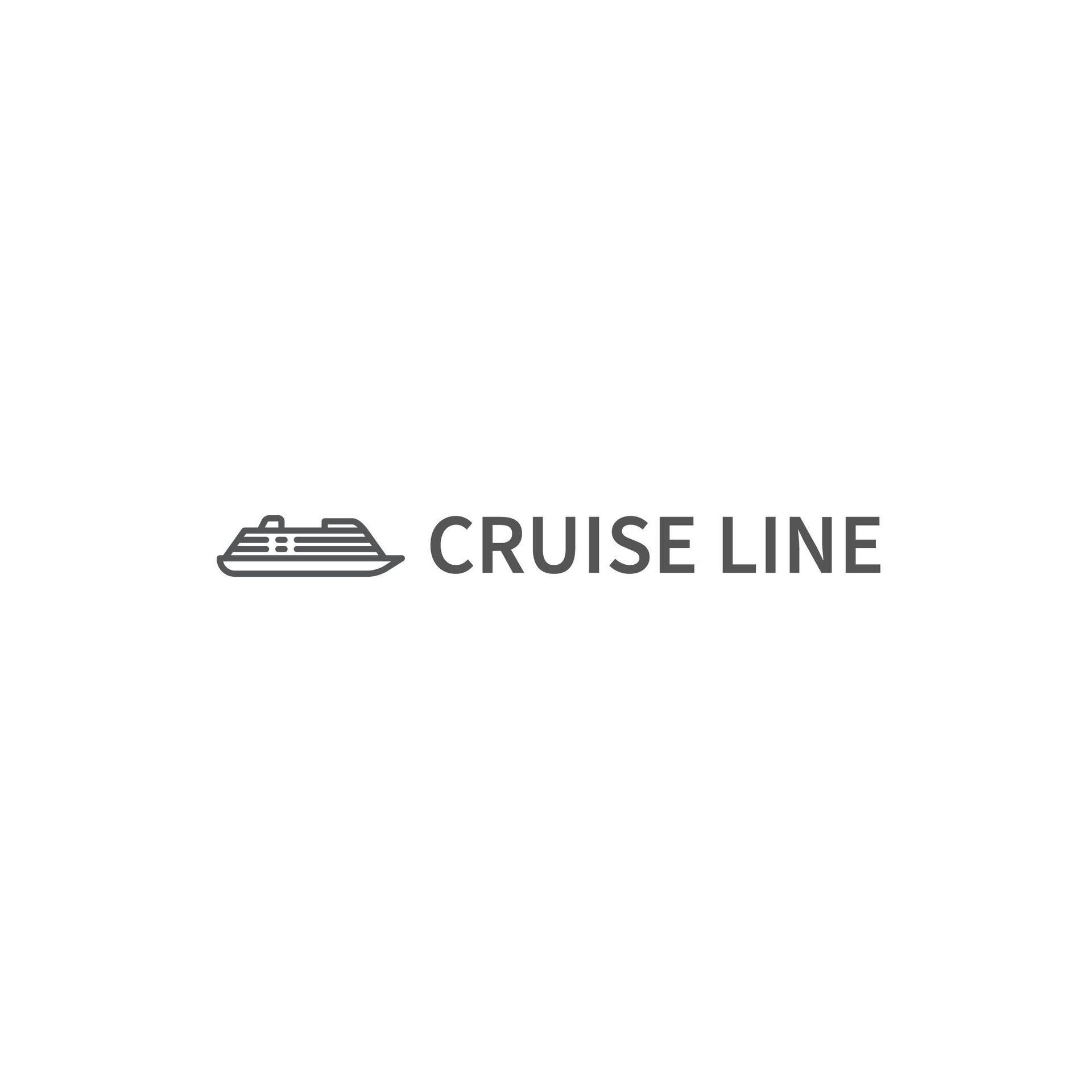 Cruise ship icon next to the words 