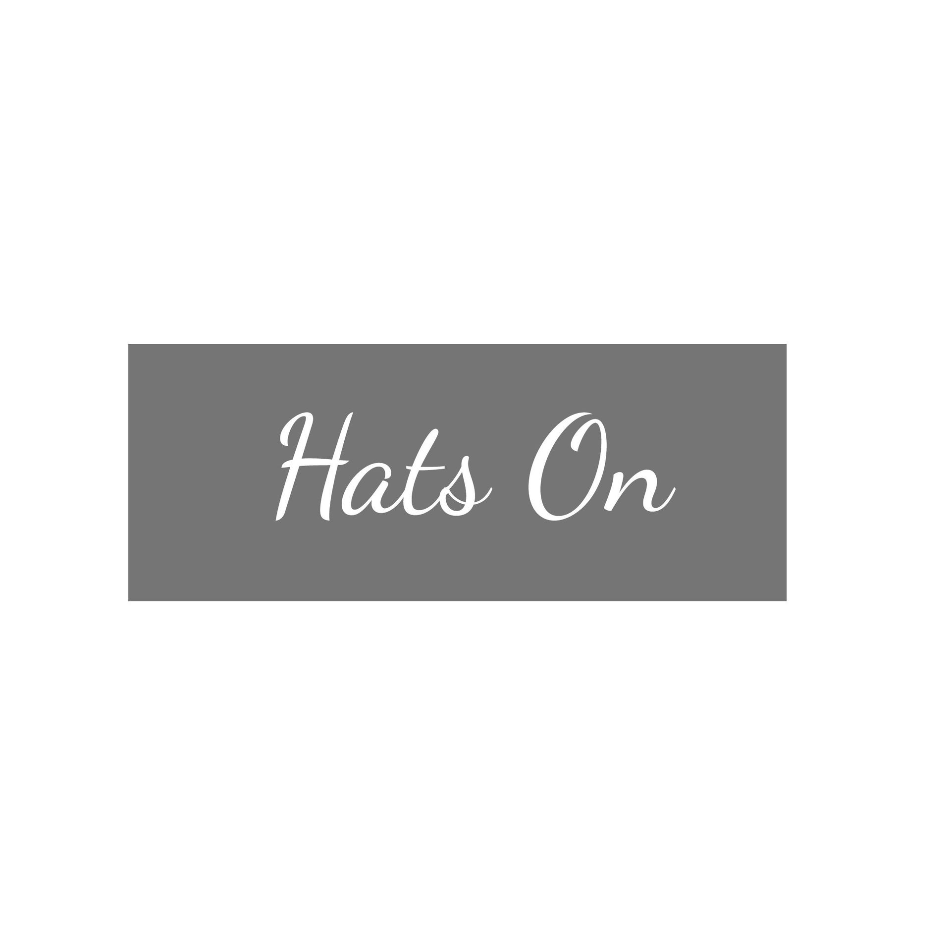 Grey rectangle with the text 