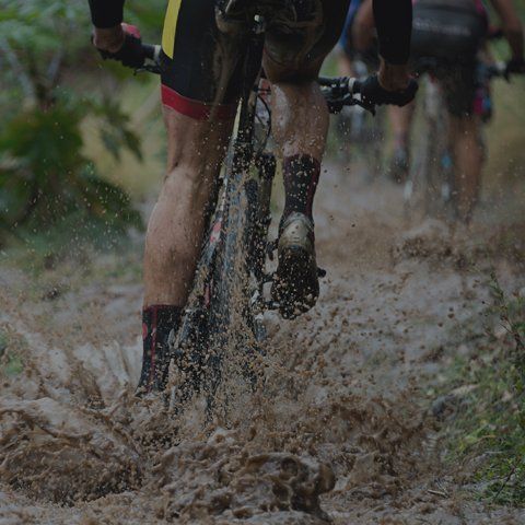 biken, graveln