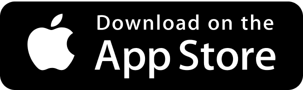 Black button with the Apple logo and text