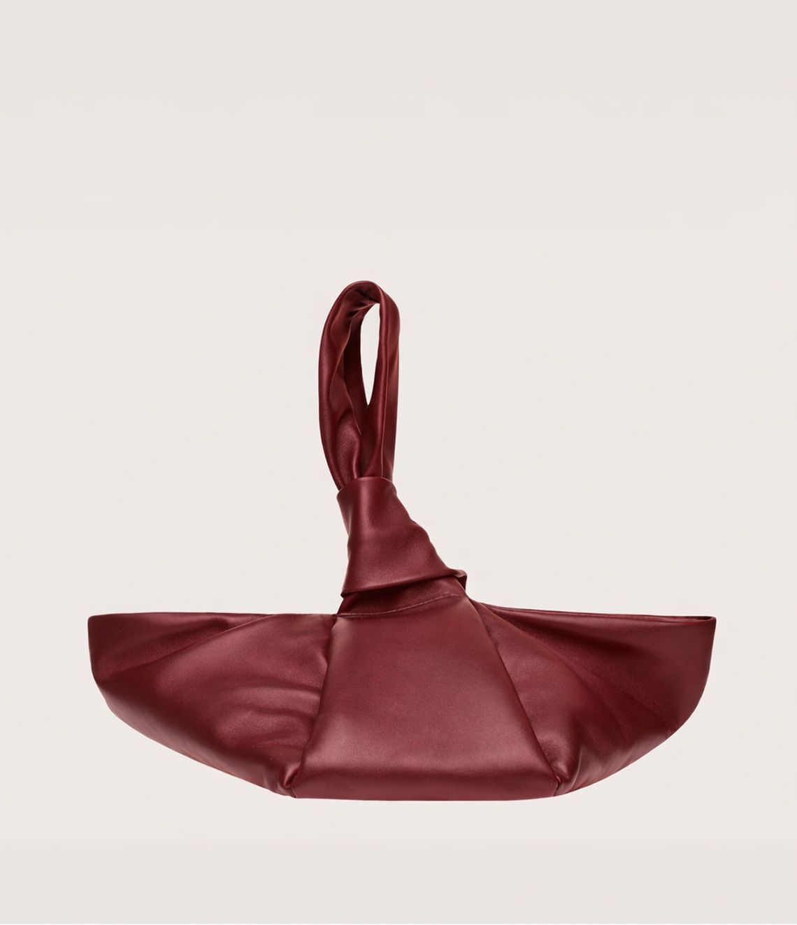 Knotted Leather Handbag