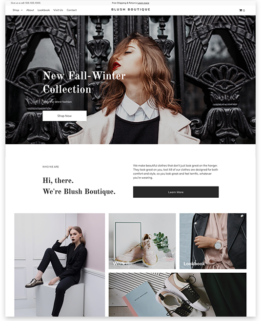 Fashion Boutique Website builder Fashion Boutique responsive template