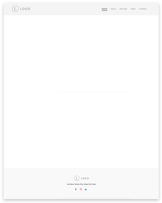 Empty Template Website builder Empty Template responsive template