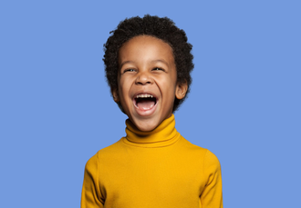 Child smiling