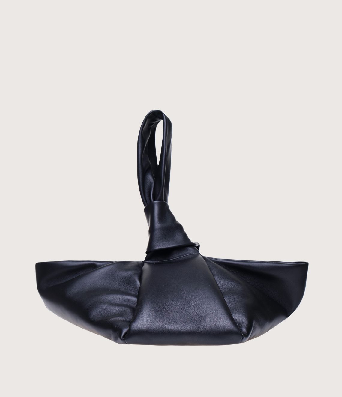 Knotted Leather Handbag