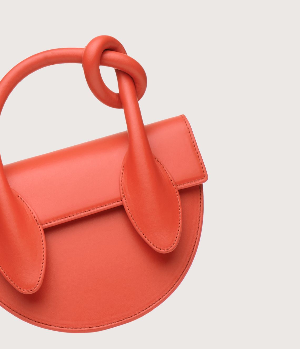 Knocked Leather Handbag