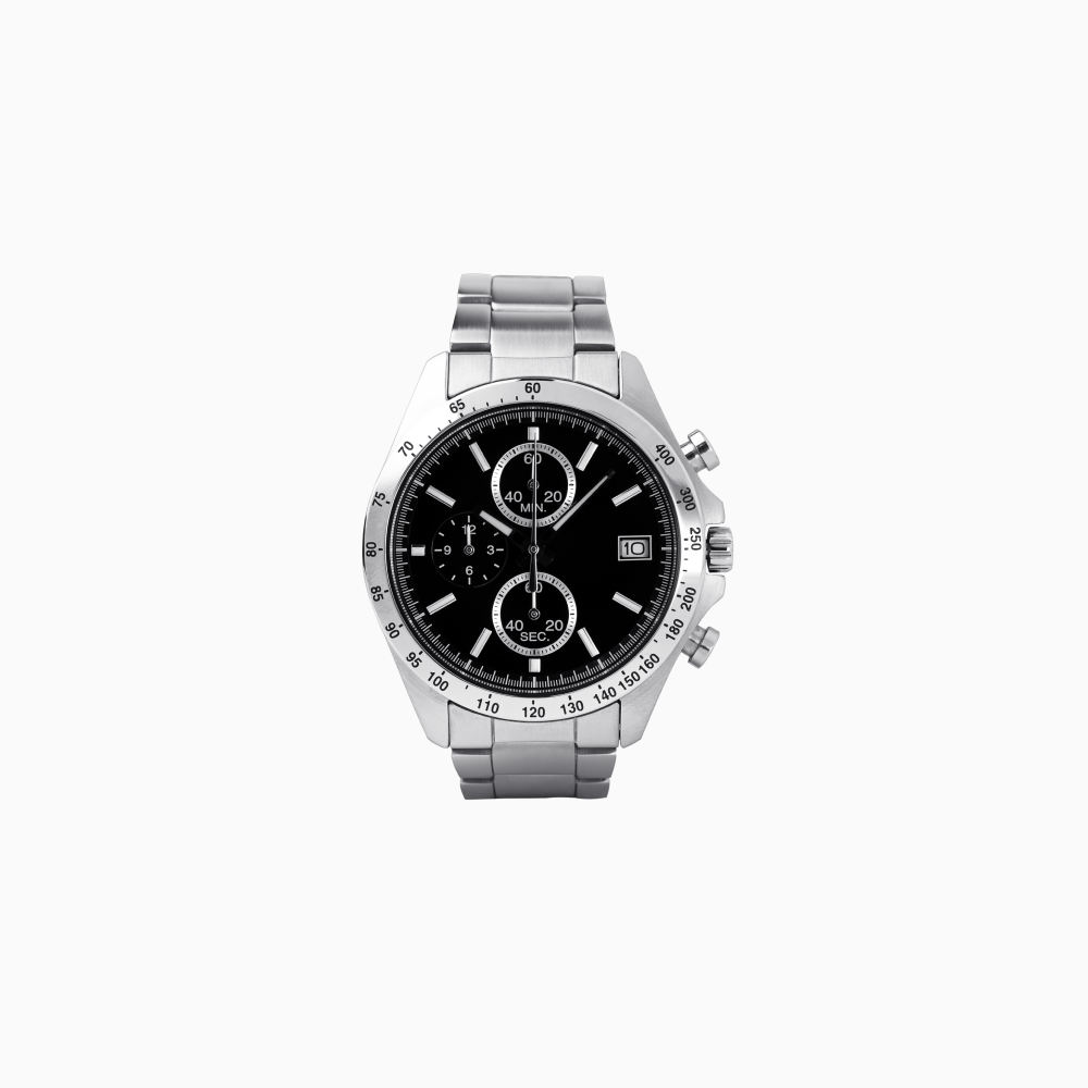 echo silver watch