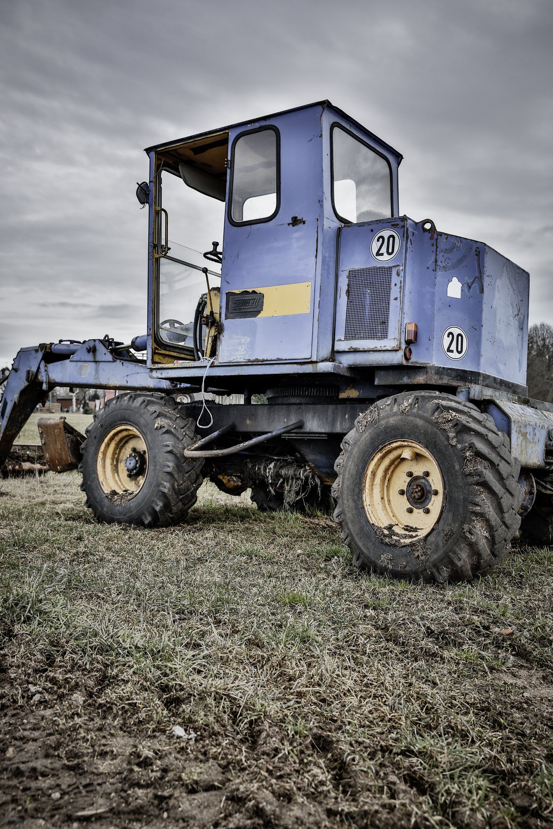 outdoor equipment in field