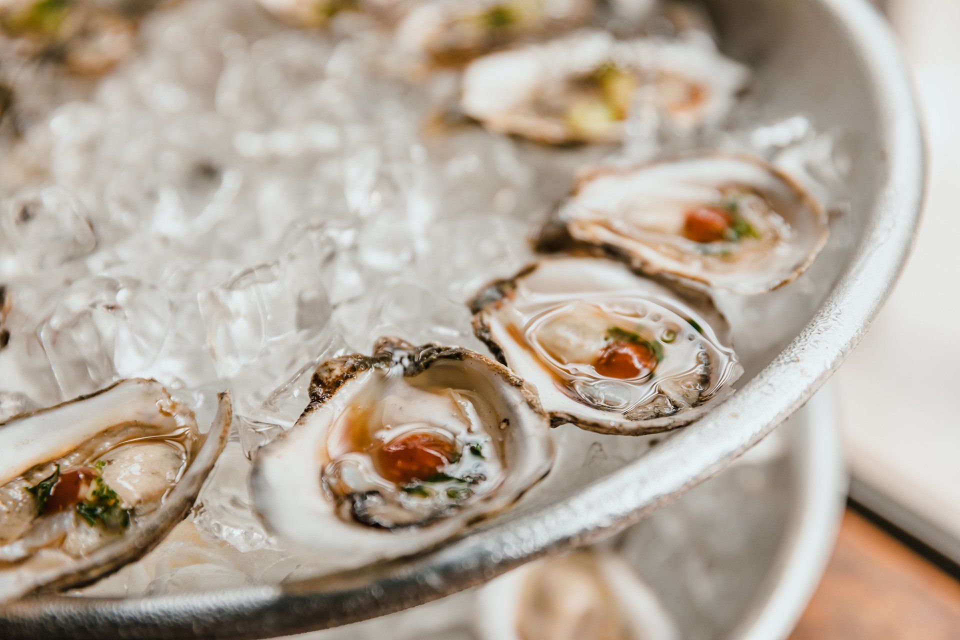 oyster on ice oyster on ice