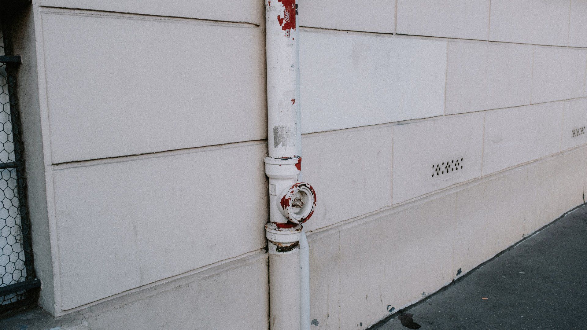 a plumbing pipe