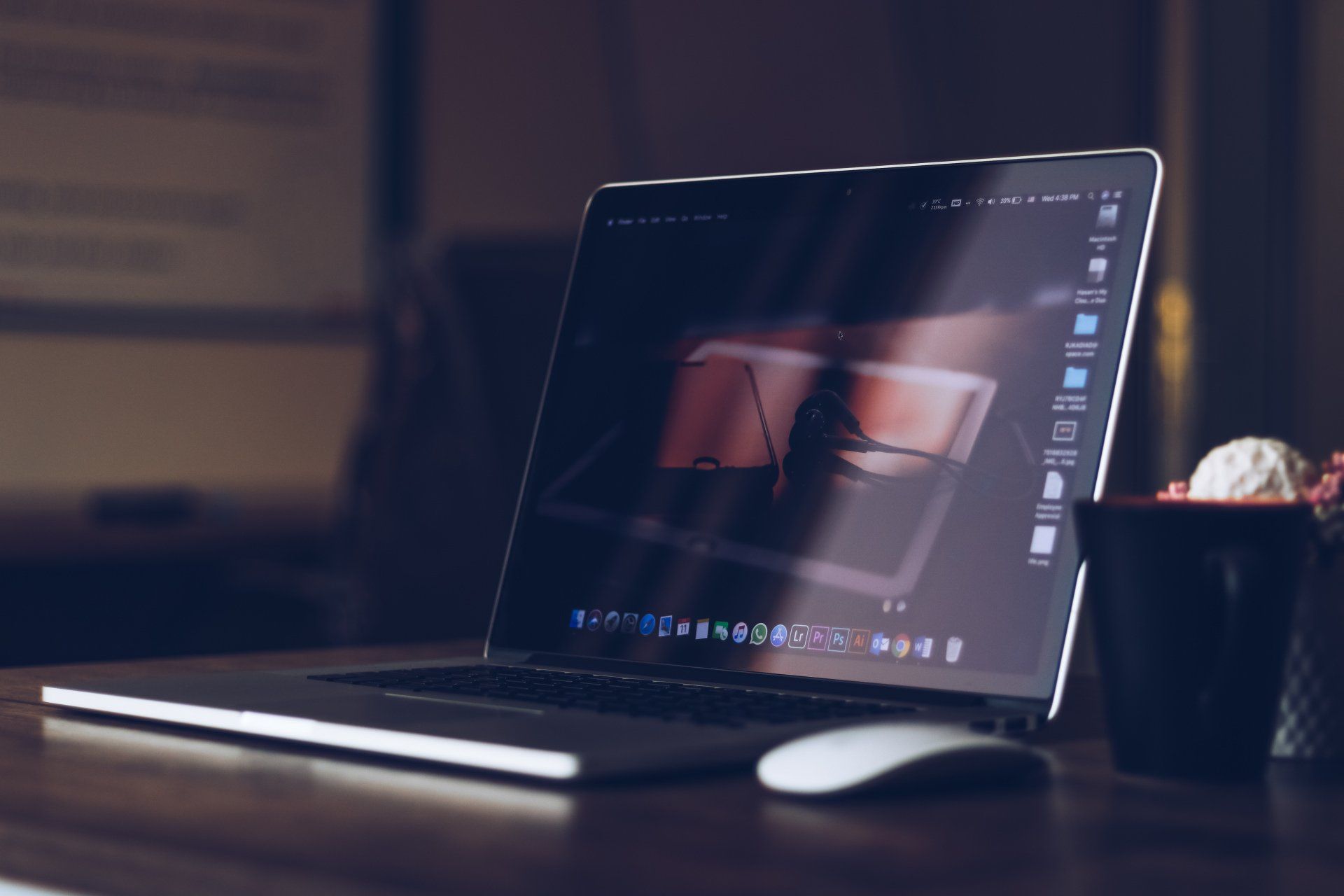 photo of open laptop