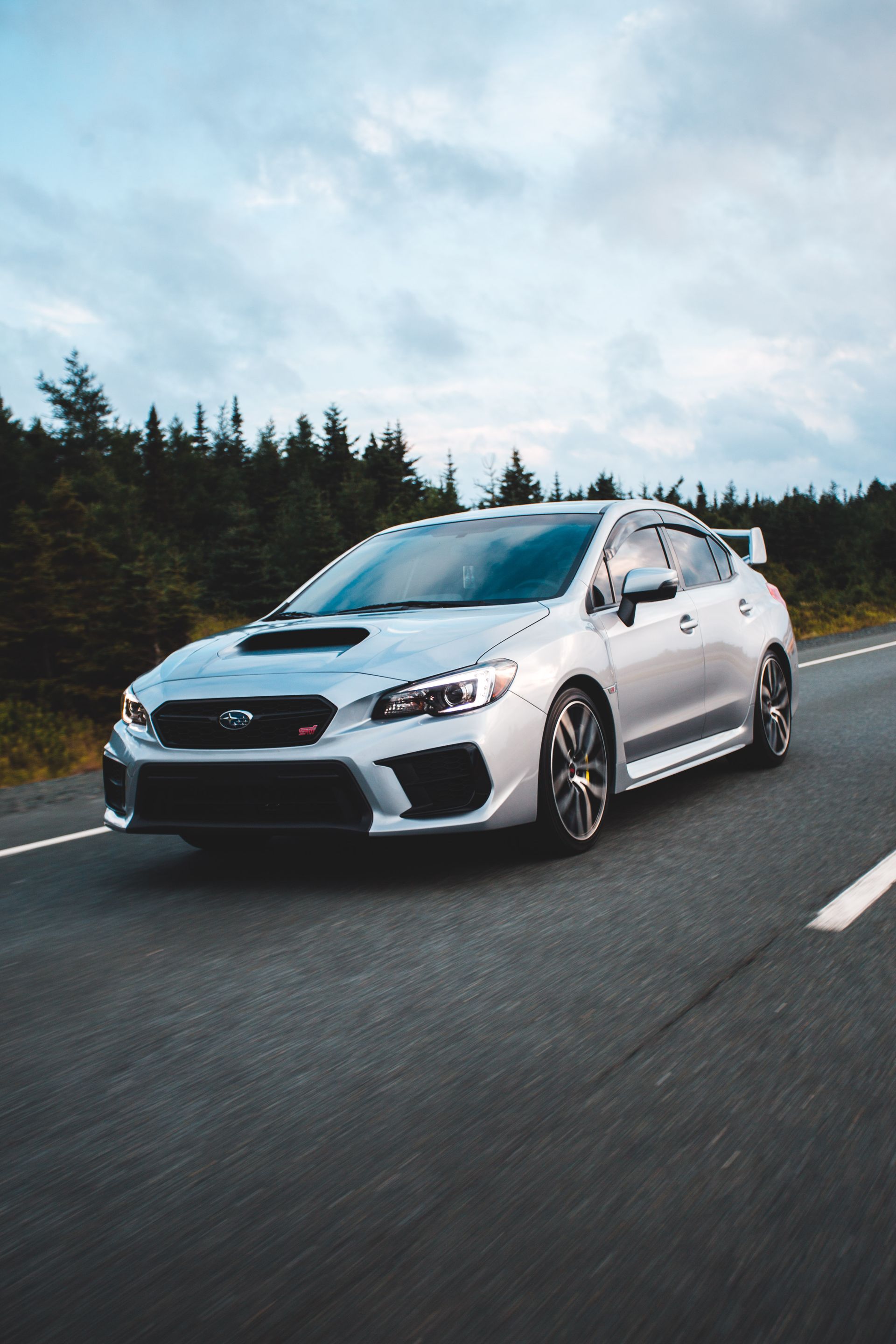 car on road