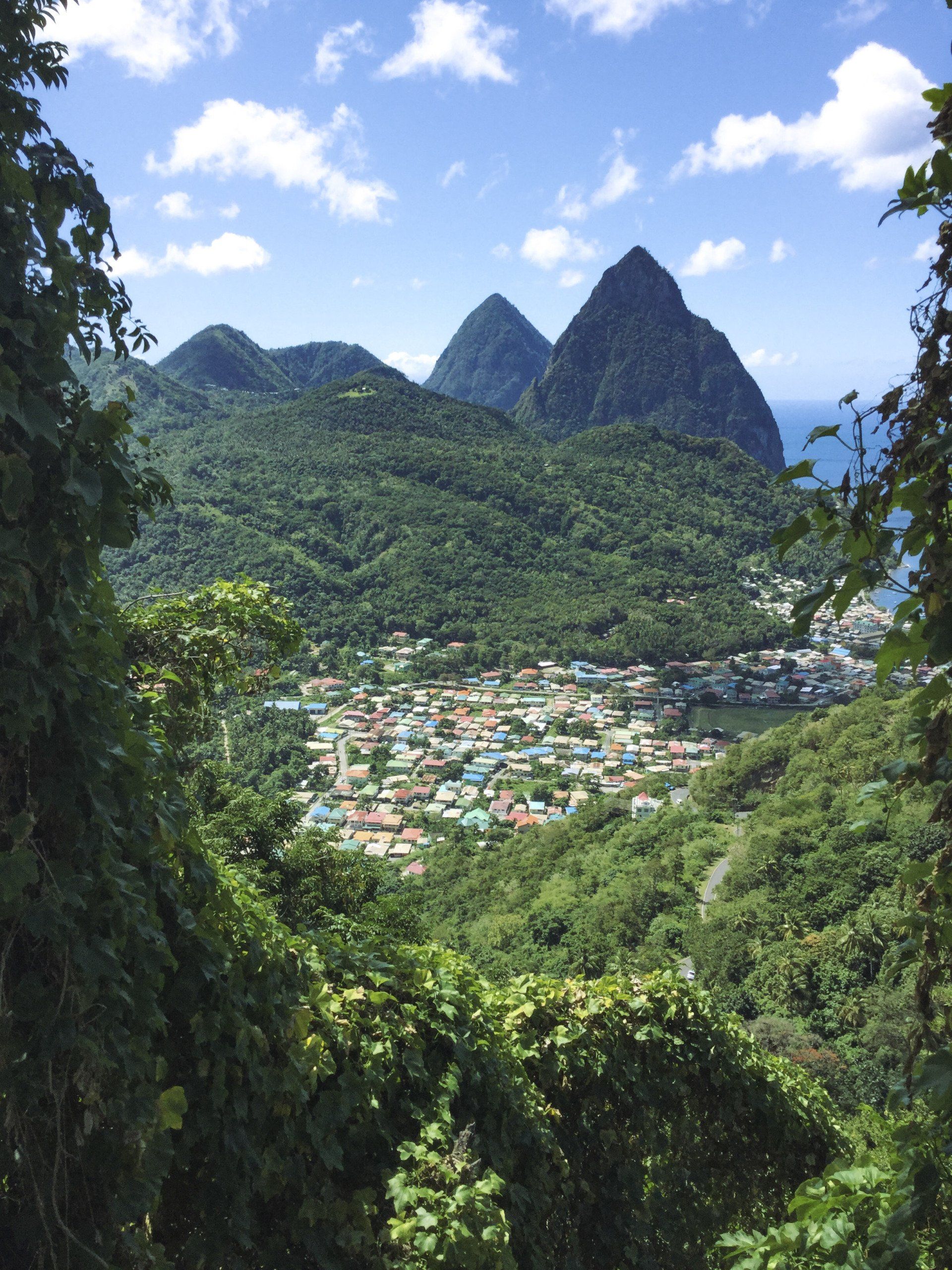 Saint Lucia, community of Soufriere