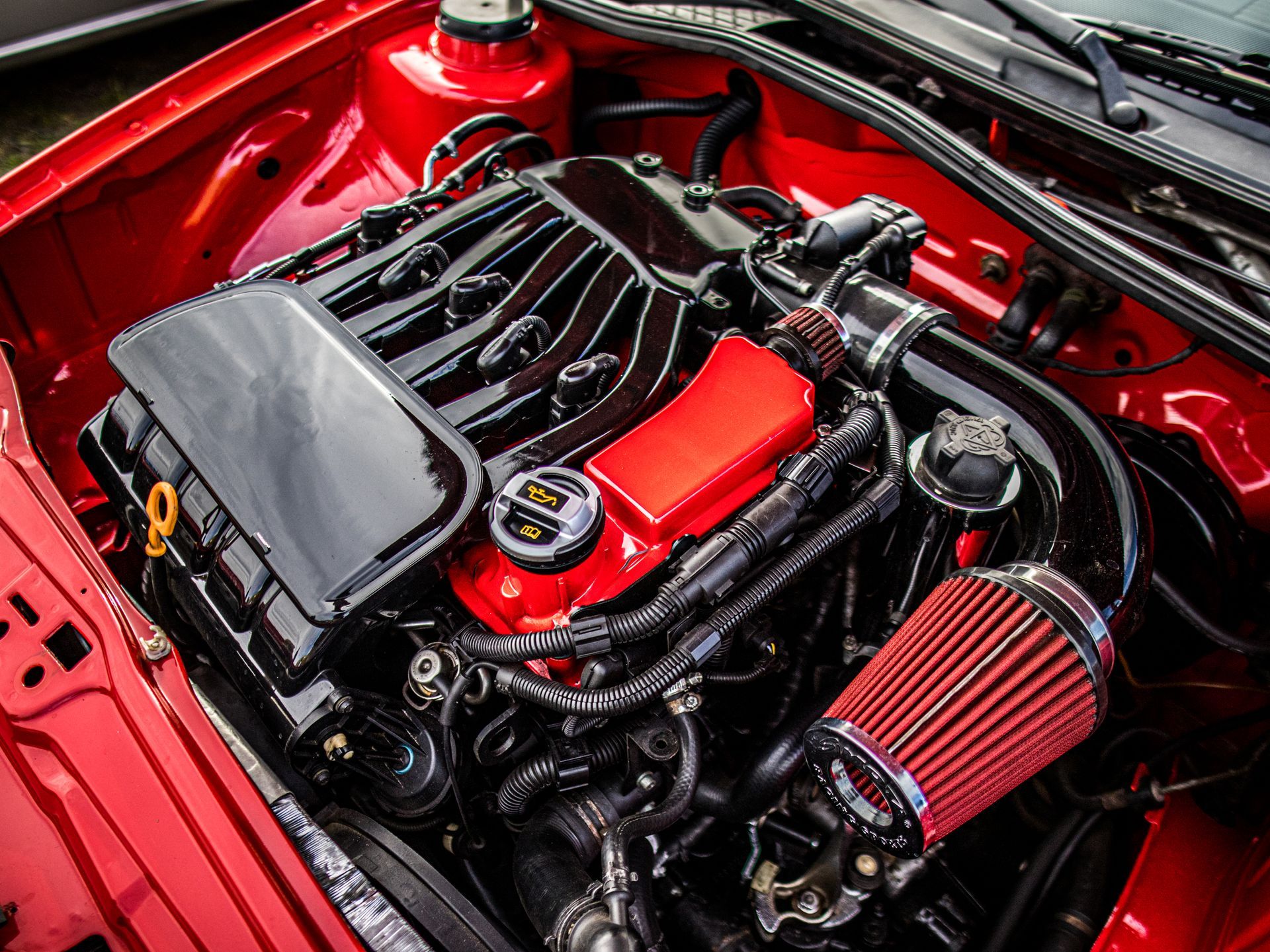 engine of car