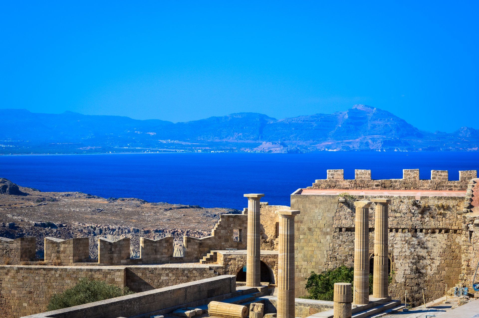 Ruins in Greece
