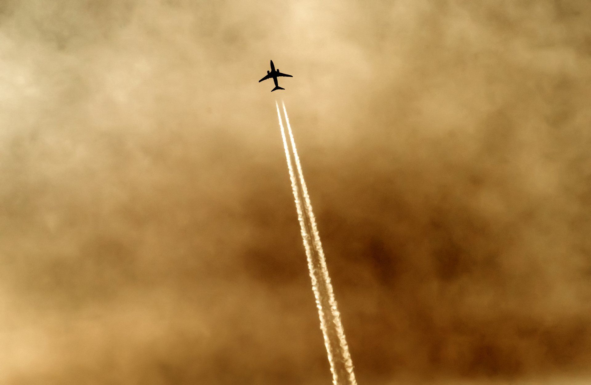 Scia aeroplano