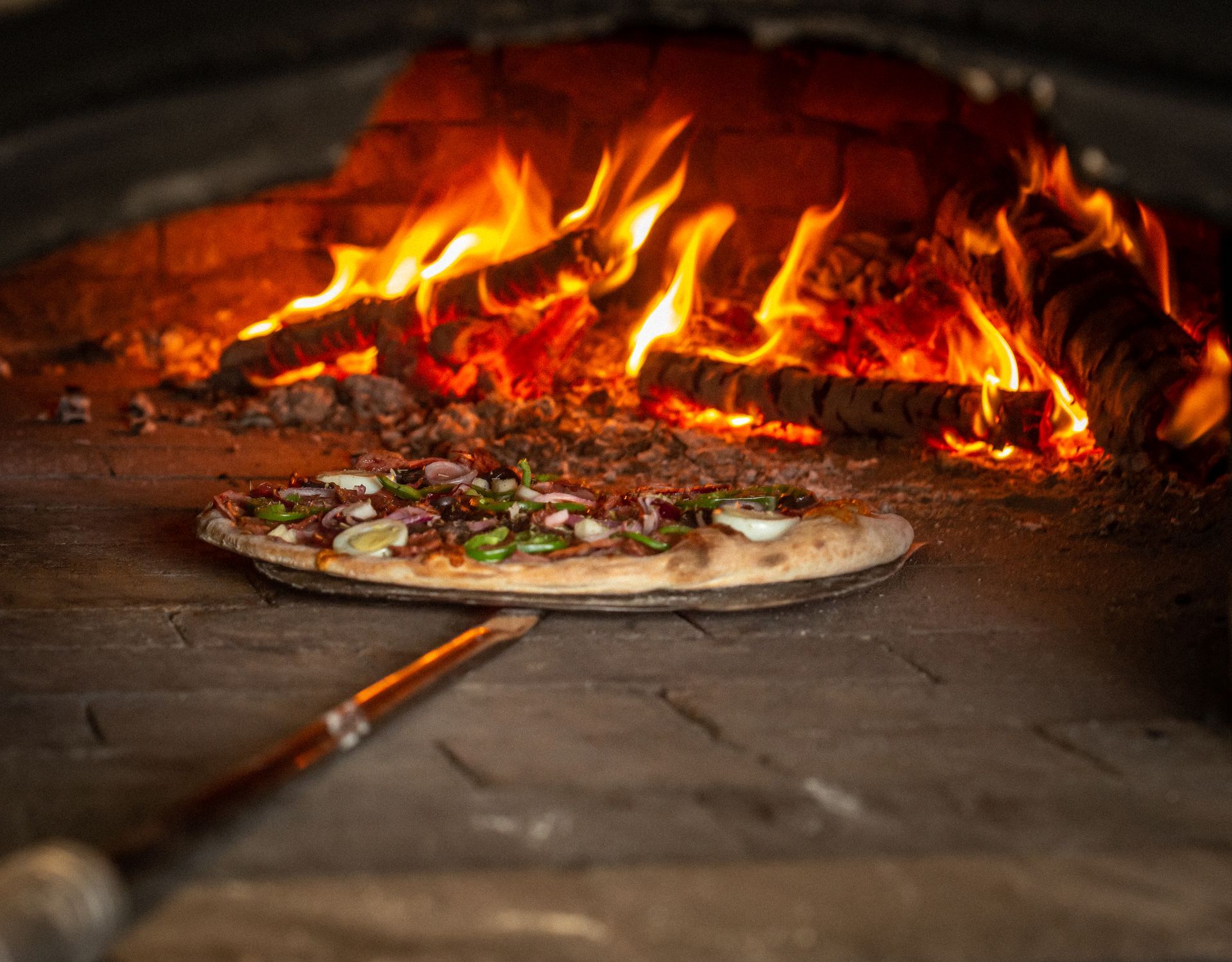 Zucca oven baked pizza