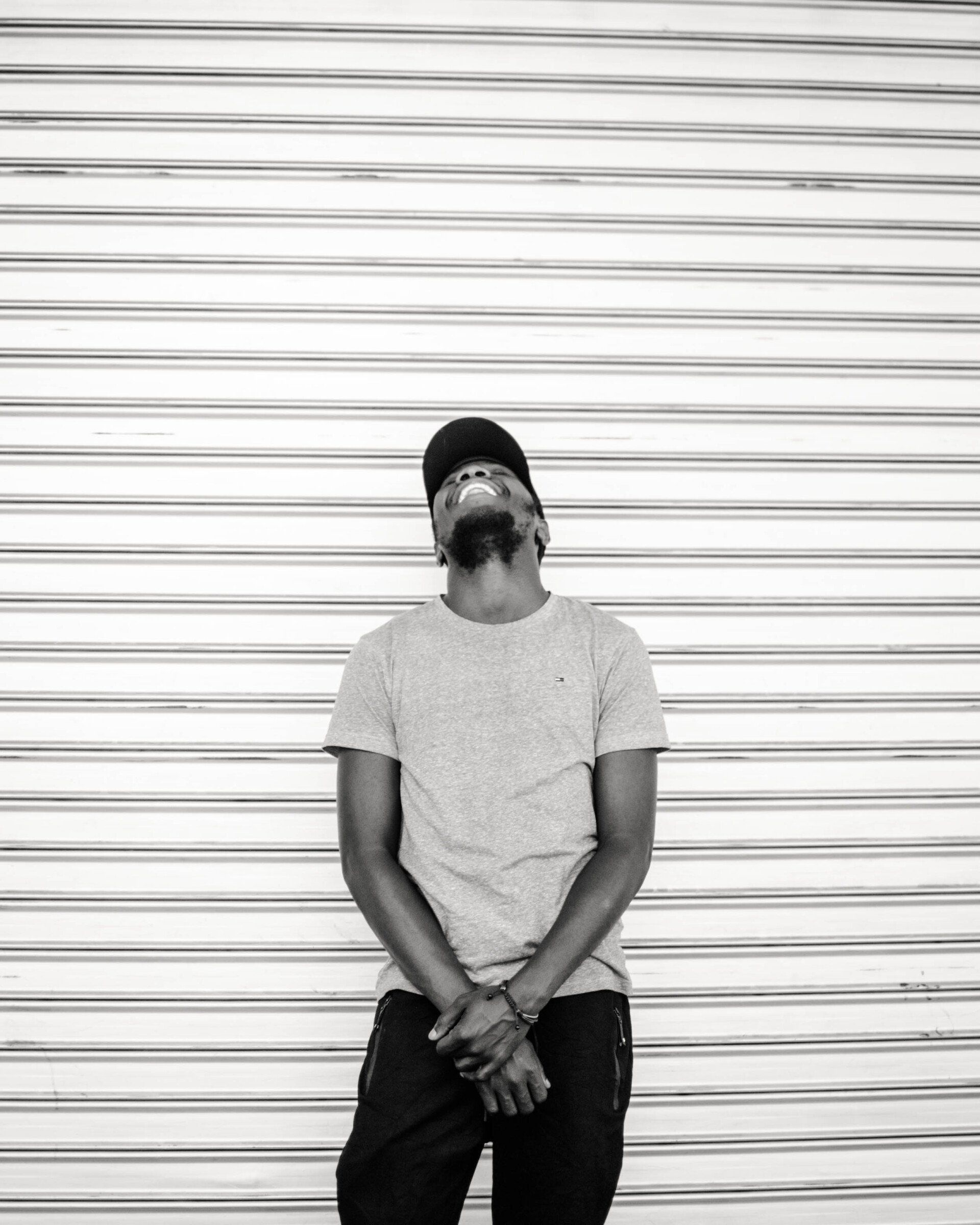 man letting go of the past to be happy