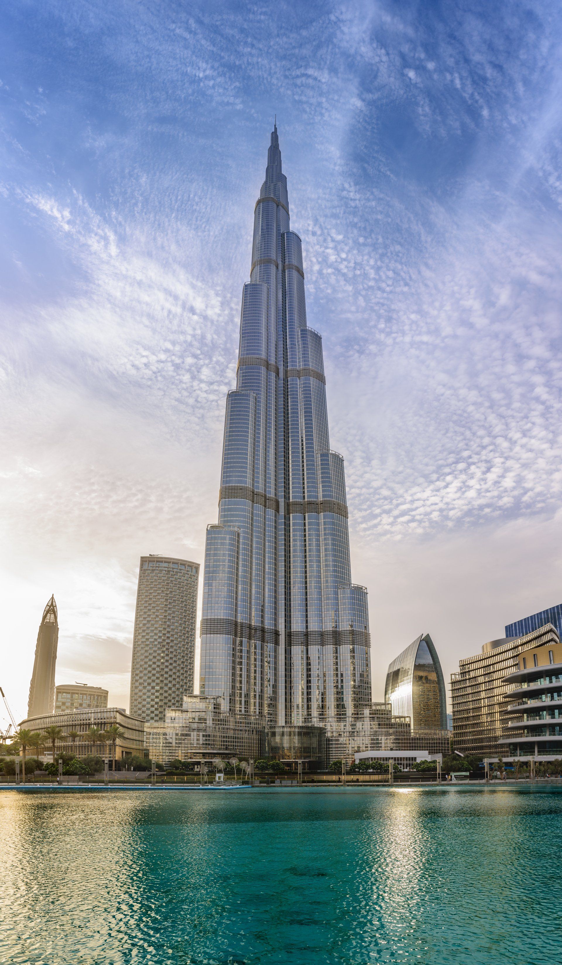 The burj khalifa is the tallest building in the world.