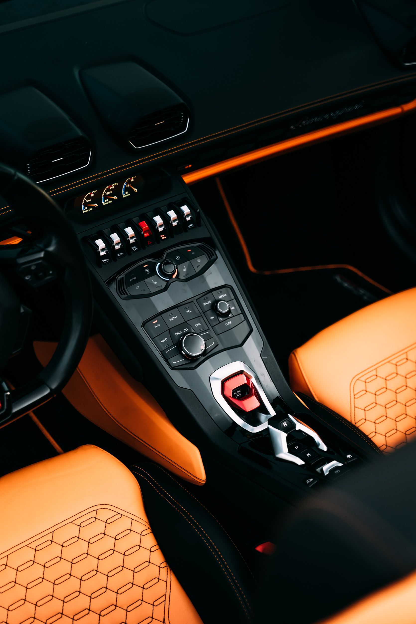 interior of a vehicle that just got serviced in arizona