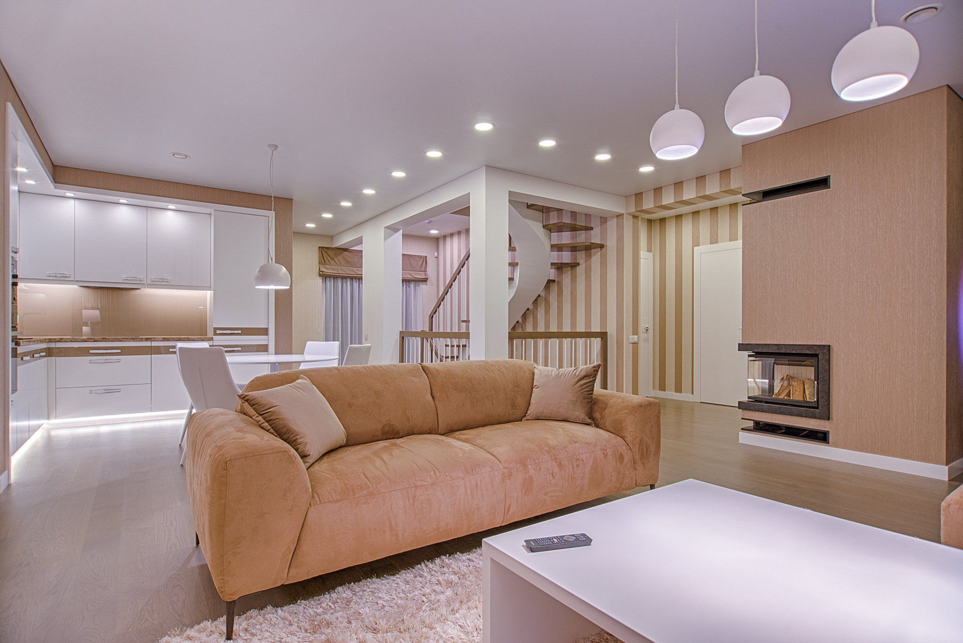 home renovation of living area