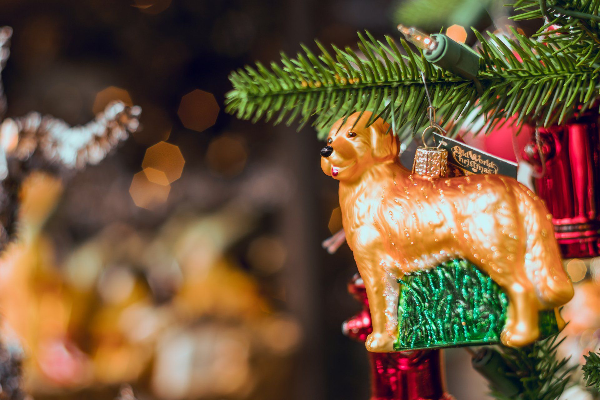 Christmas Tree Dog Decoration Christmas Tree Dog Decoration