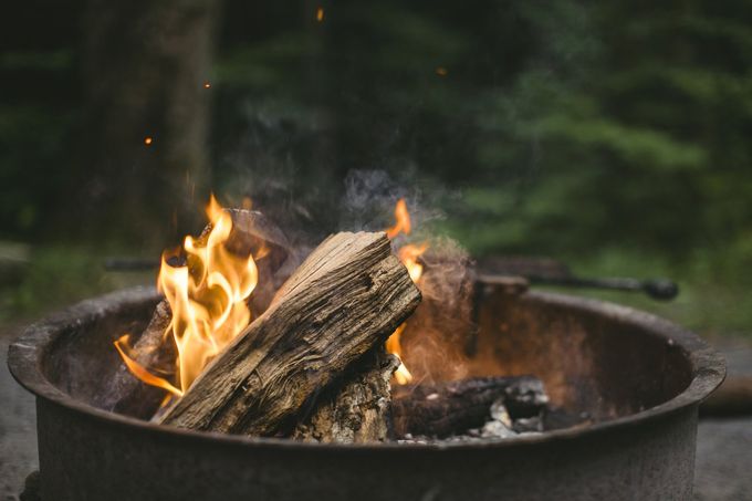 Firepit located at Eagles Nest RV Park in Buchanan, TN