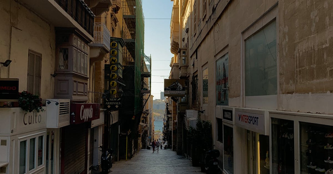 Strait Street in Valletta