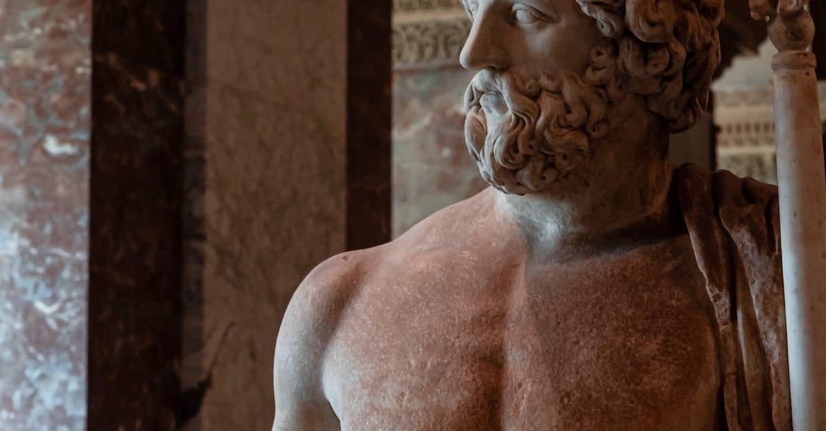 Statua Deo greco
