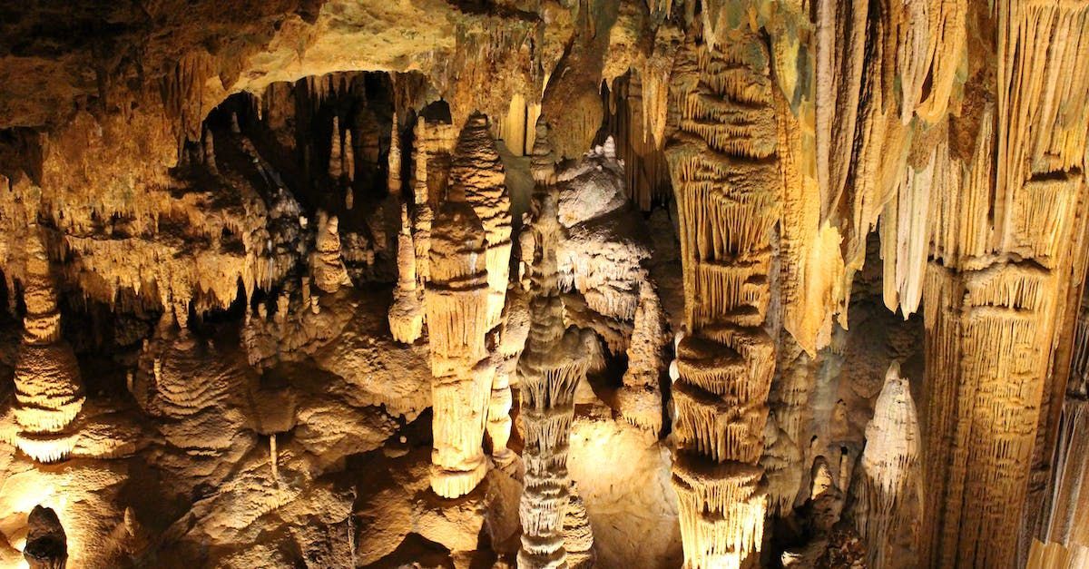 a cave with a lot of rocks and stalagmites