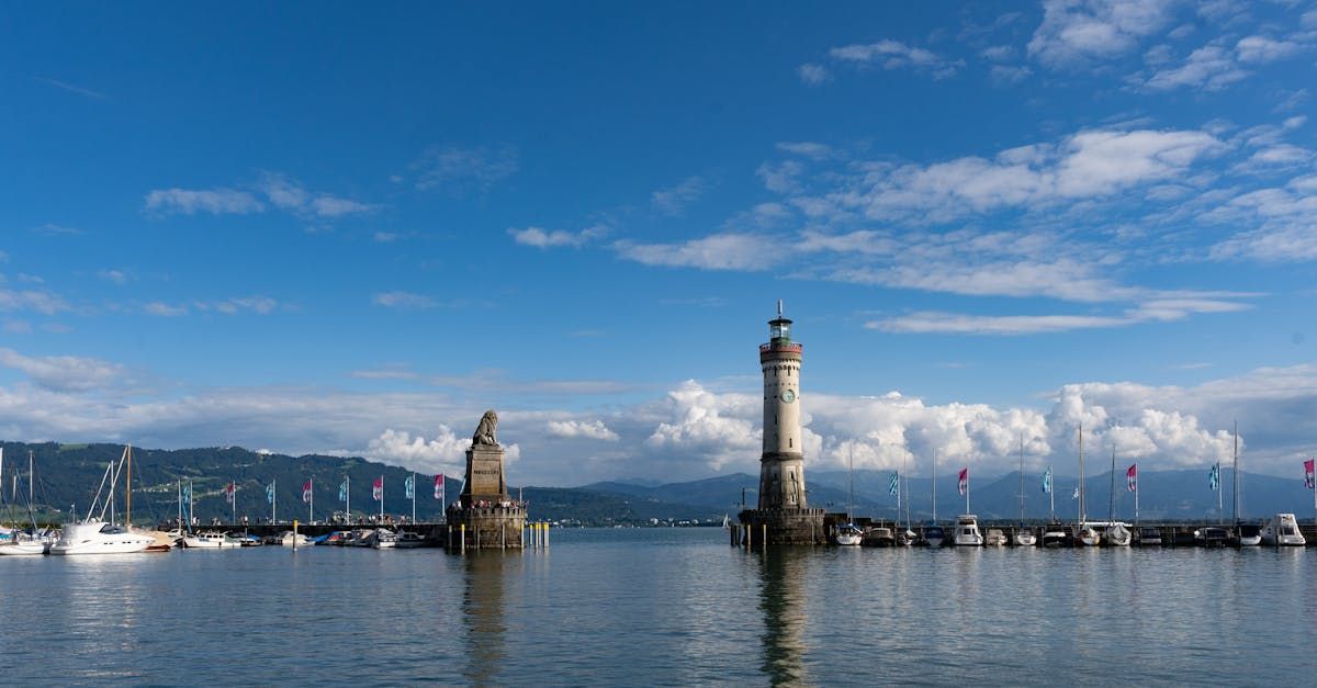 Leuchtturm Löwe Lindau  