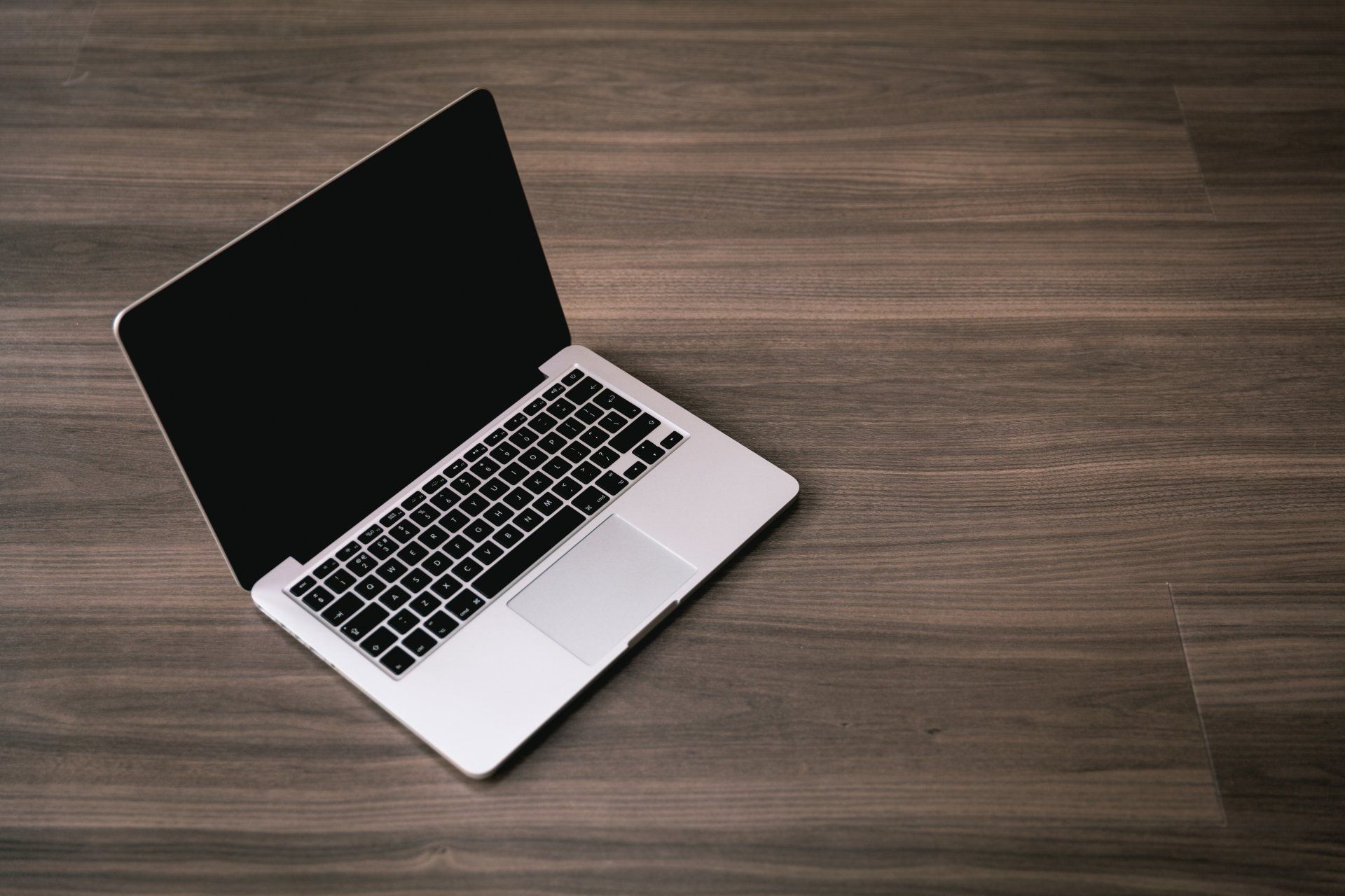 close up of laptop