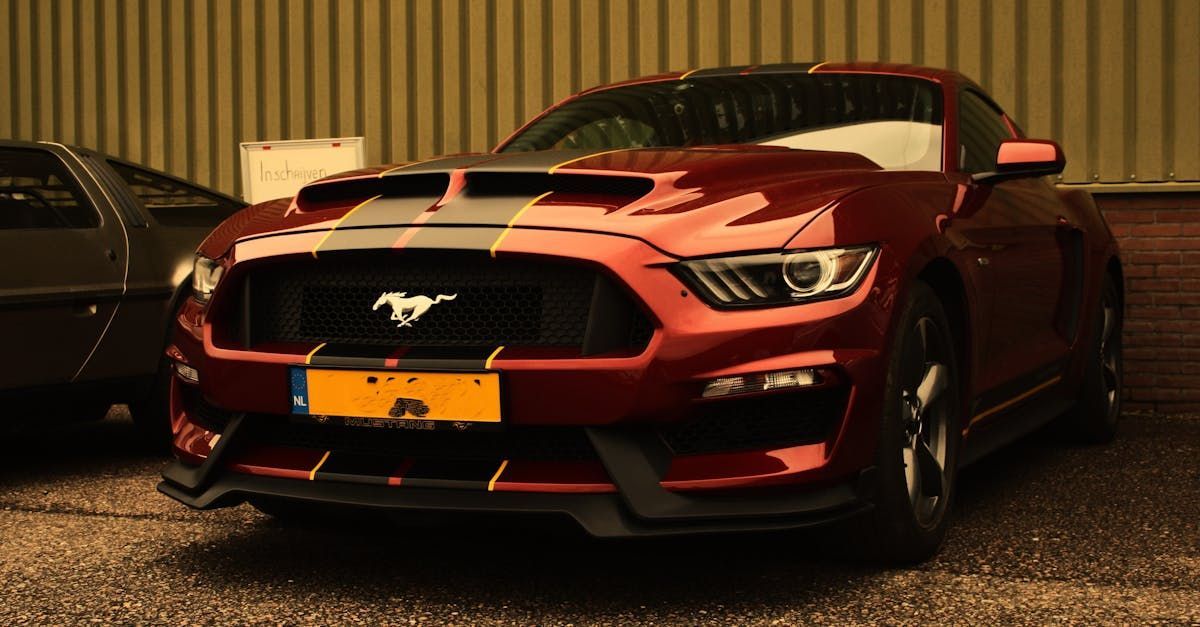 Hail Damaged Mustang Plano Tx