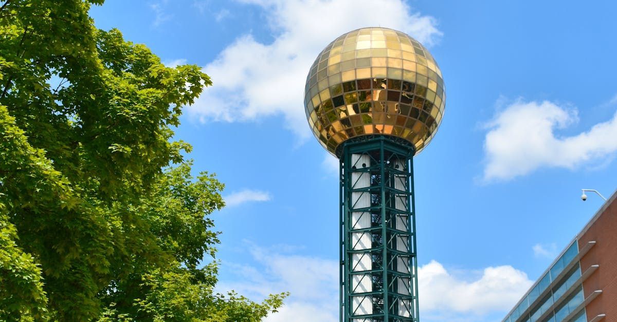 The Sunsphere in Knoxville, TN

