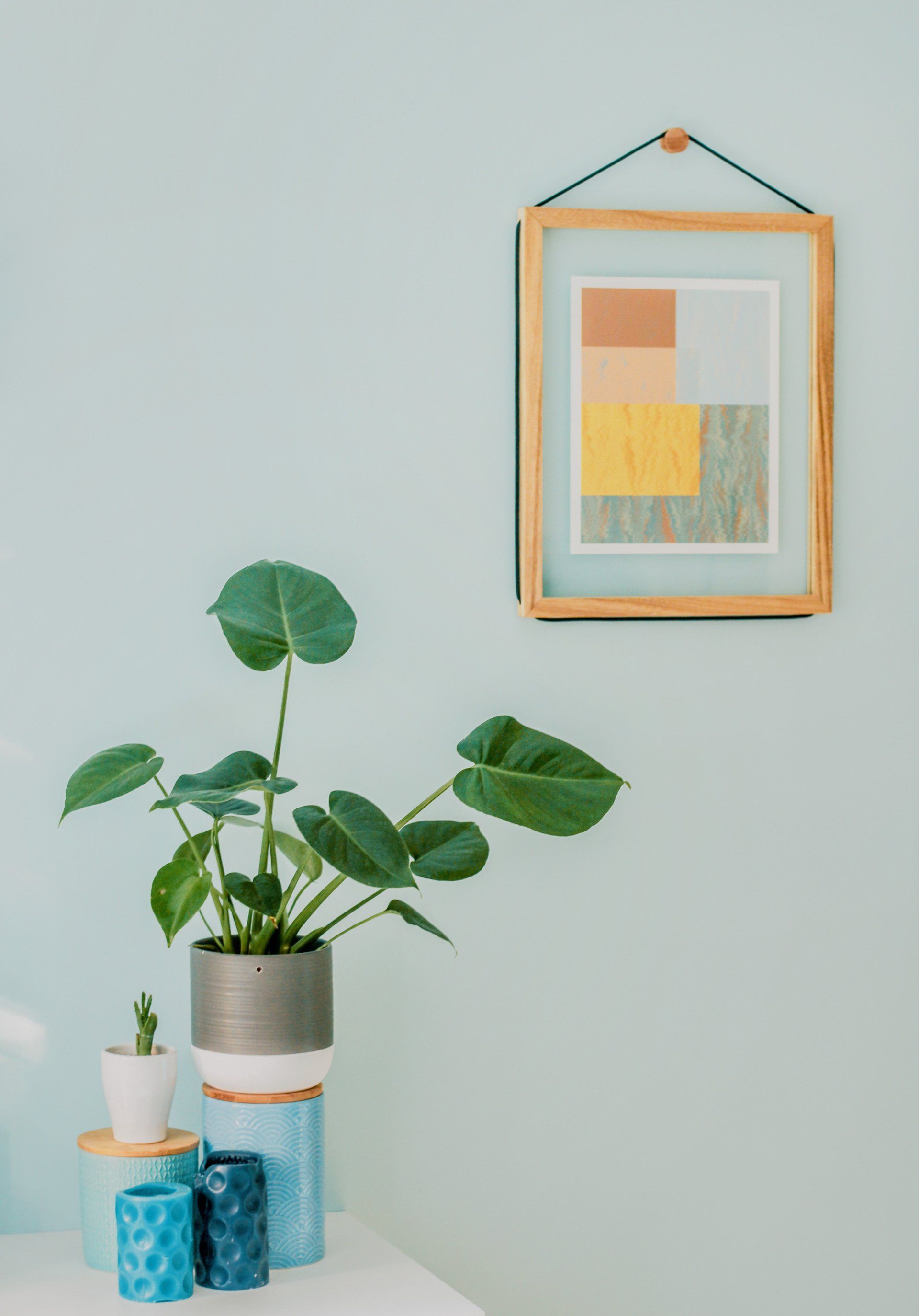interior wall with decor
