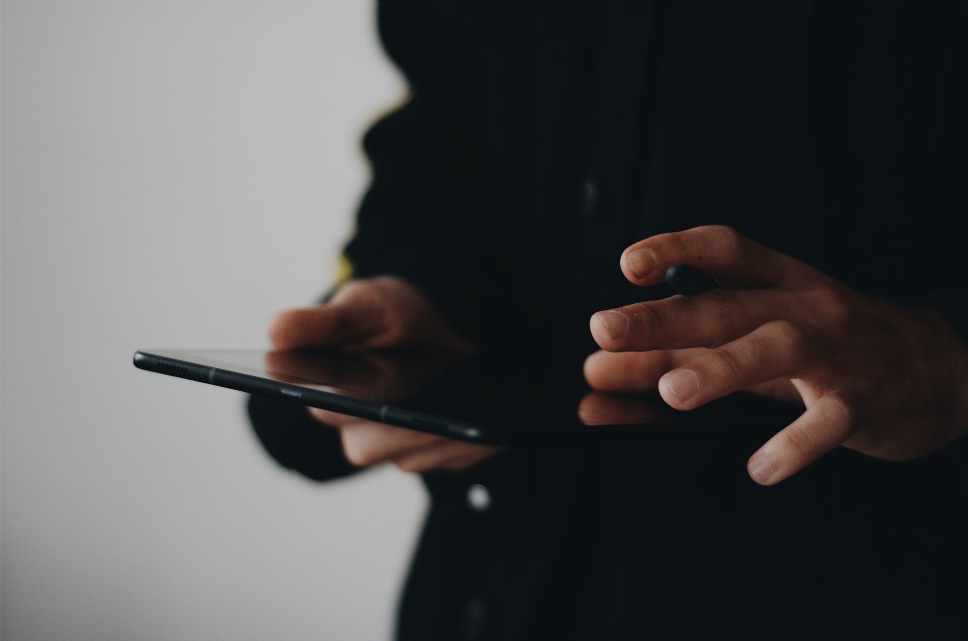 Using a tablet