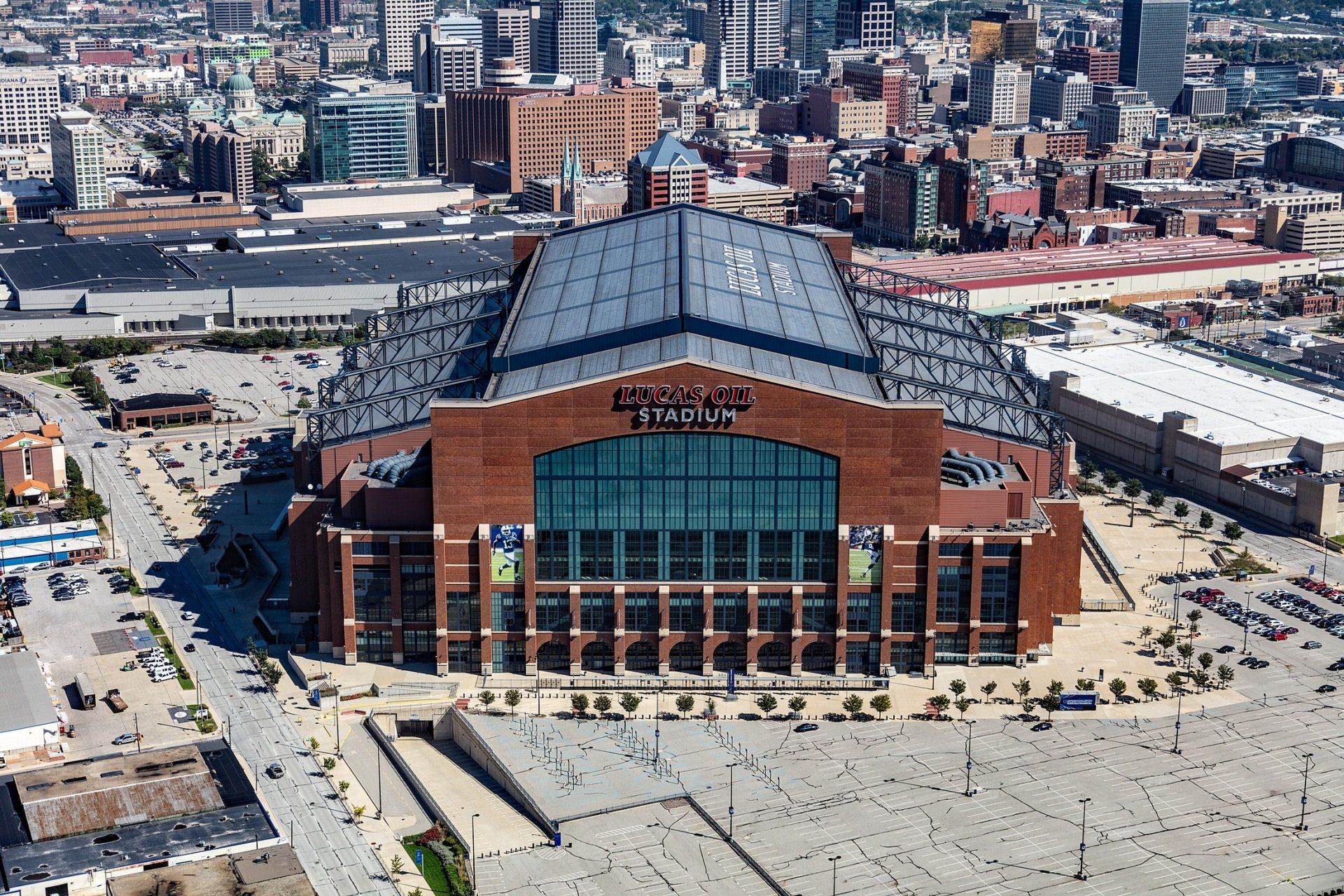 Lucas Oil Football Stadium in Indianapolis