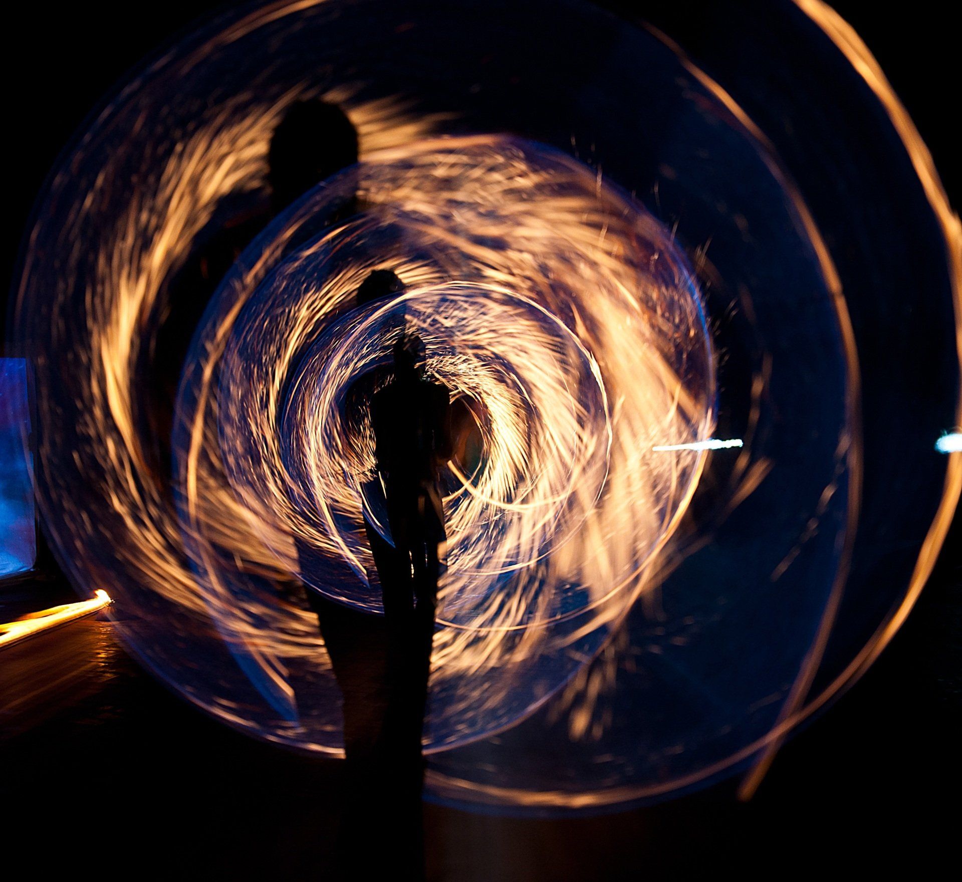 Abstract image representing heat buildup and airflow restriction inside a dryer vent system