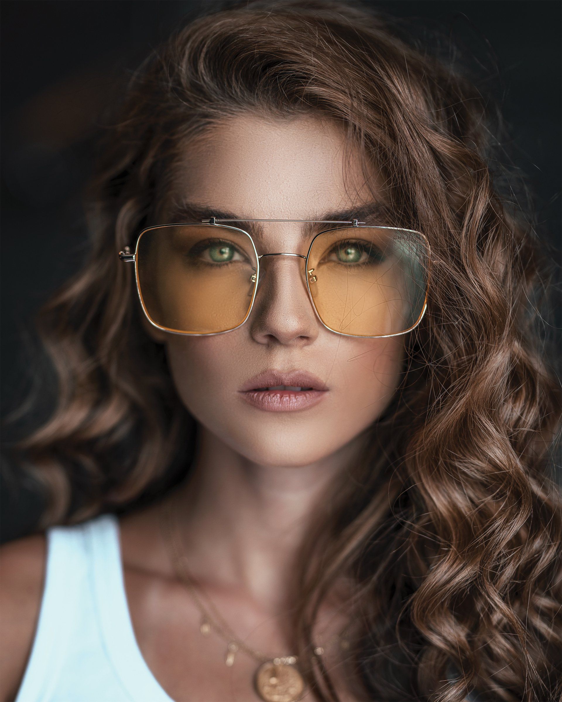 Woman Wearing Sunglass