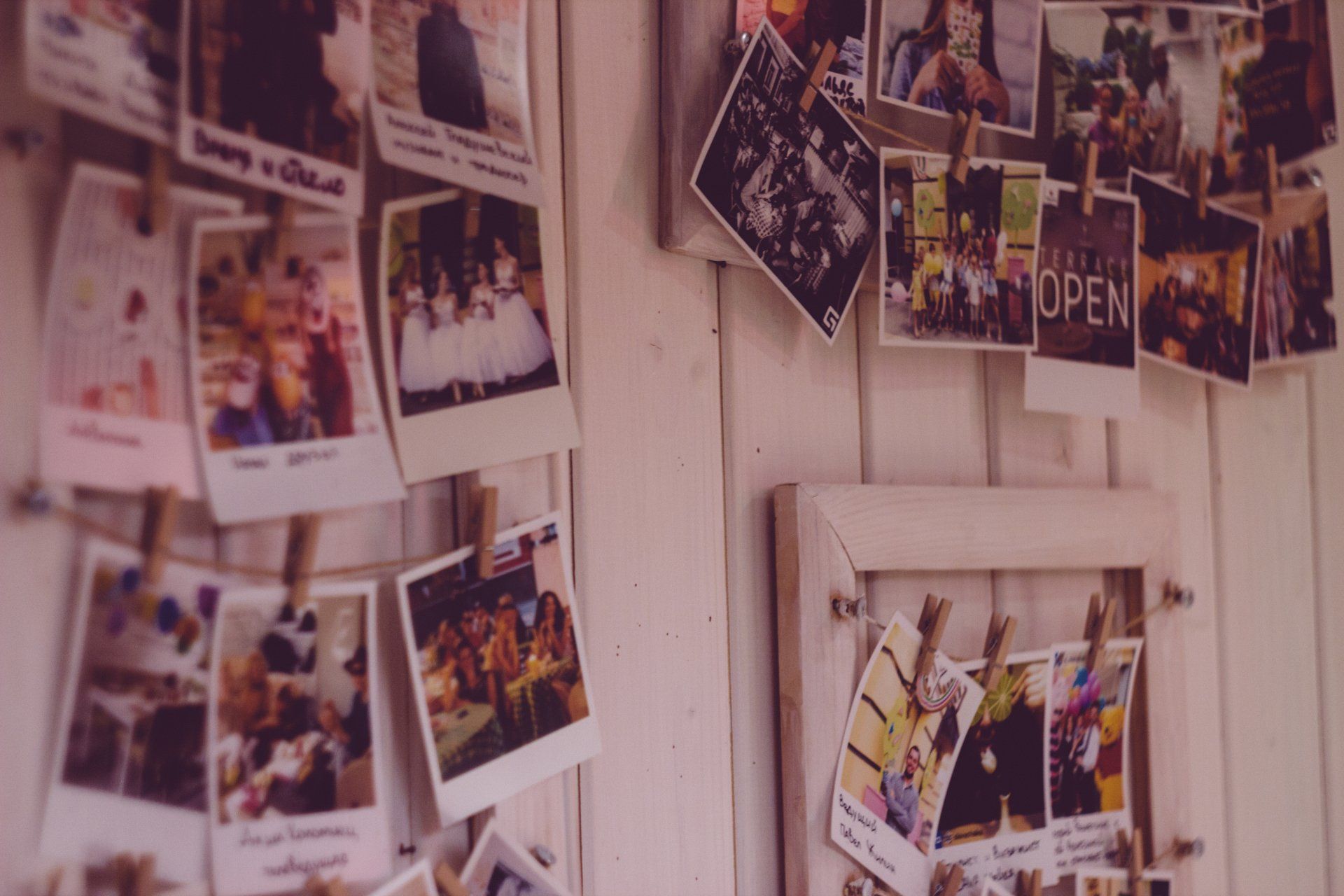 Photographs of memories