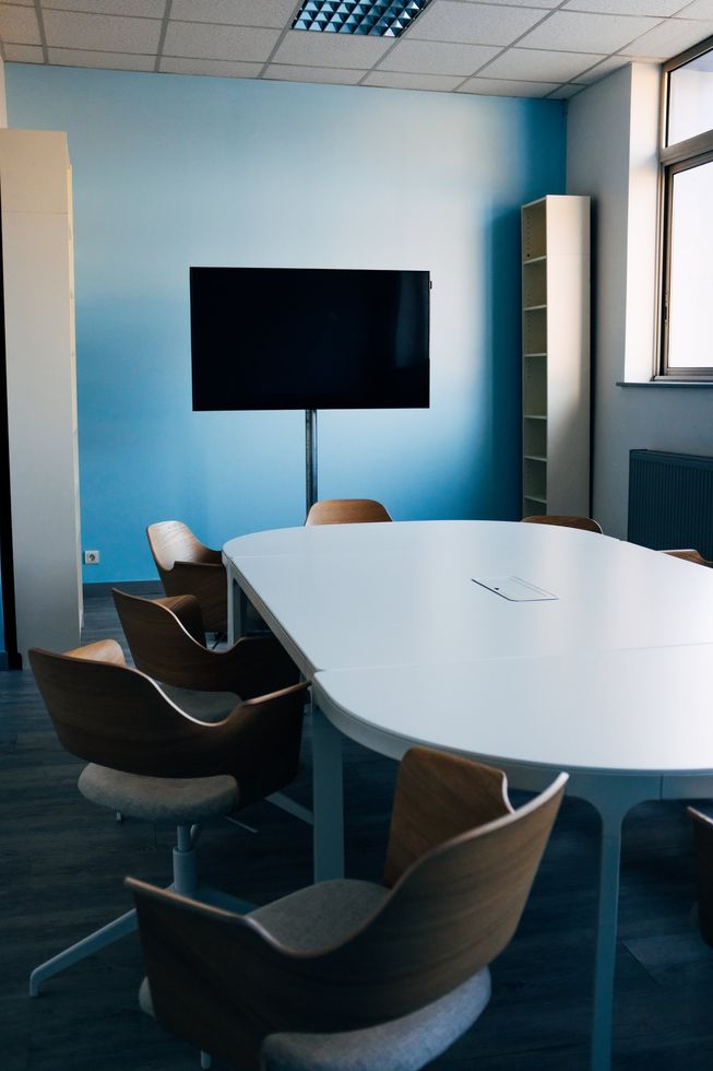 empty conference room