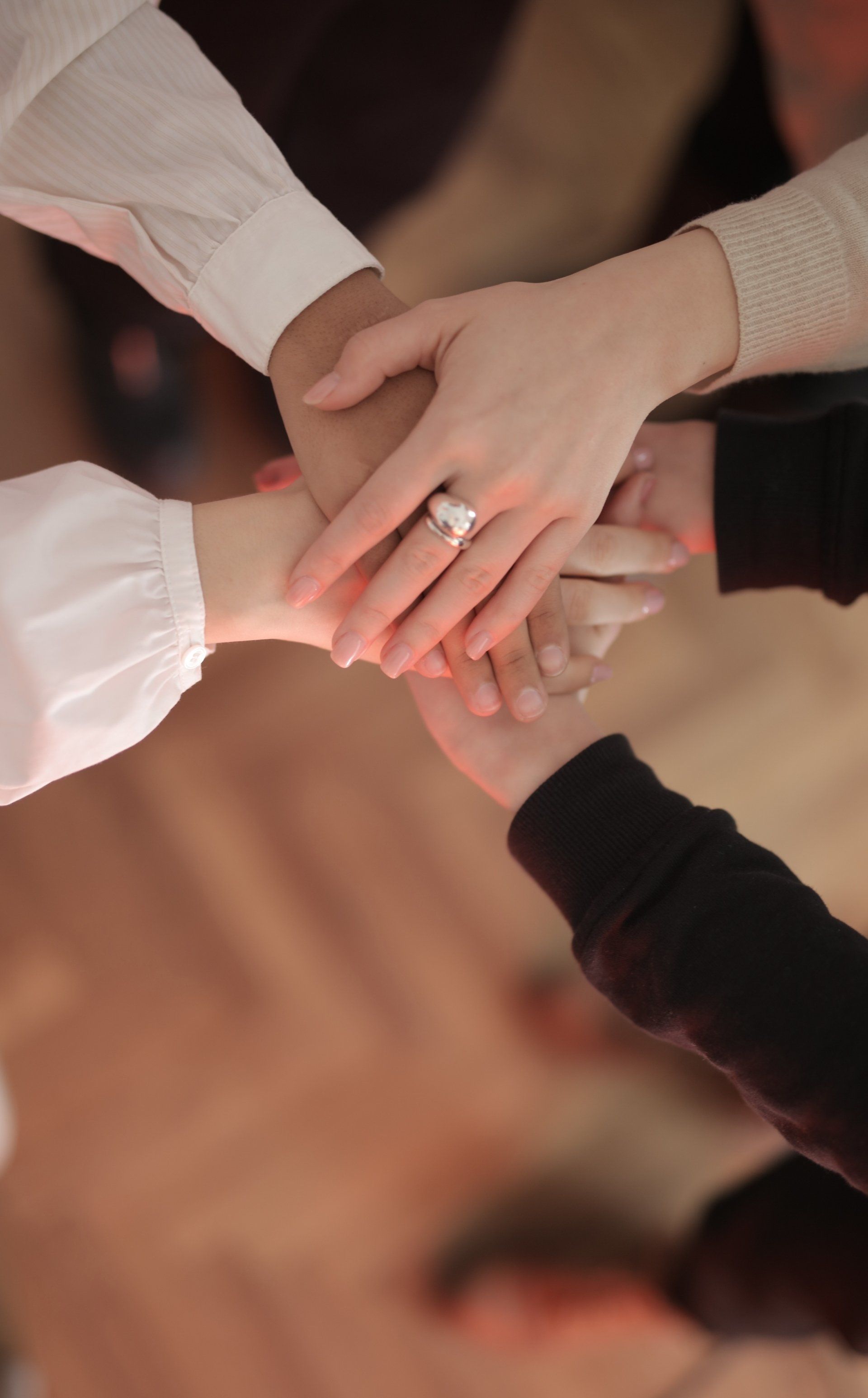 Hands Together Teamwork