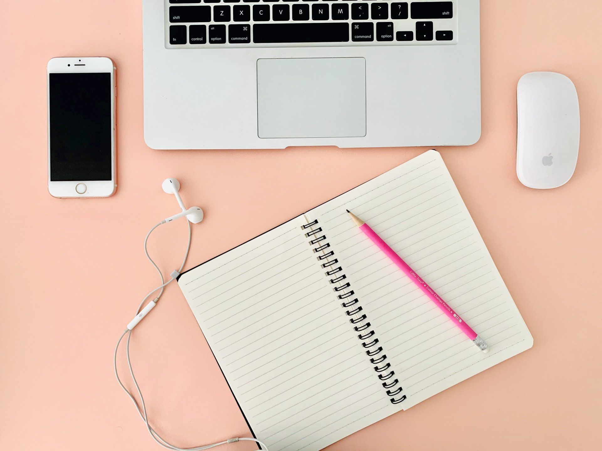An organized desk for digital creators Kinship