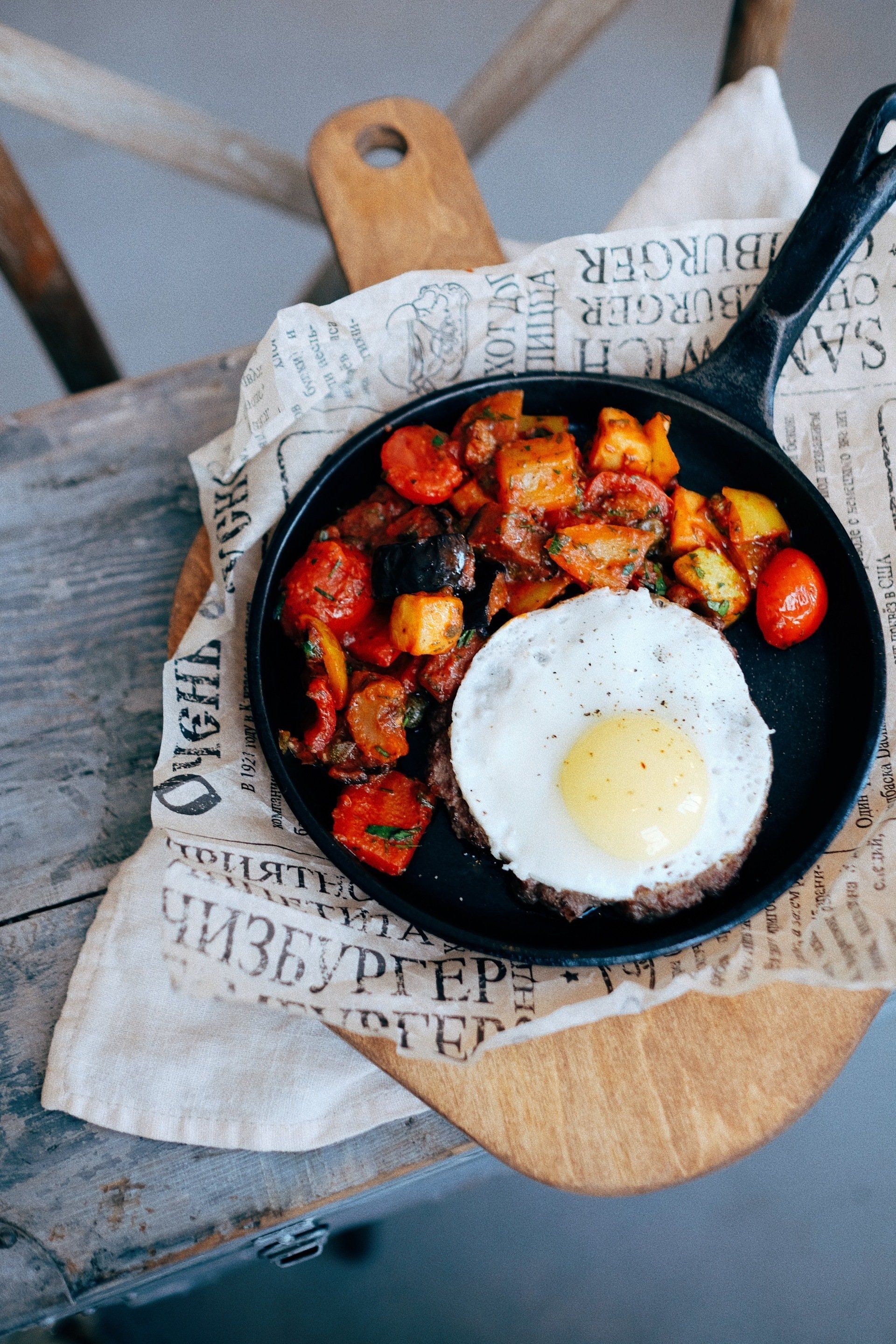 cast iron skillet