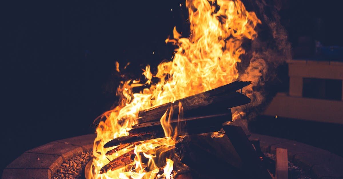 concrete fireplace