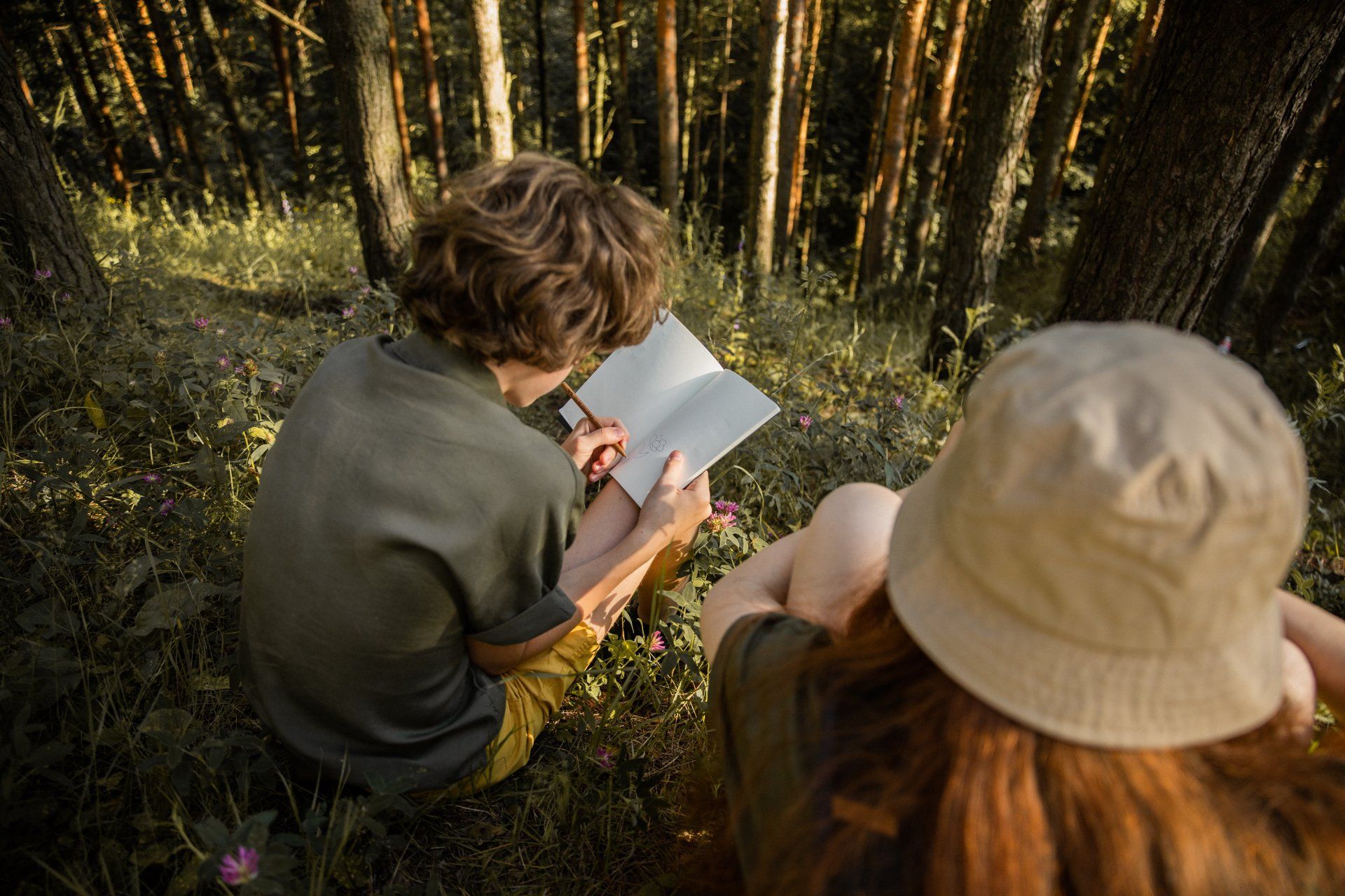 Spending Time In Nature by Sue Cartwright, Spiral Leaf
