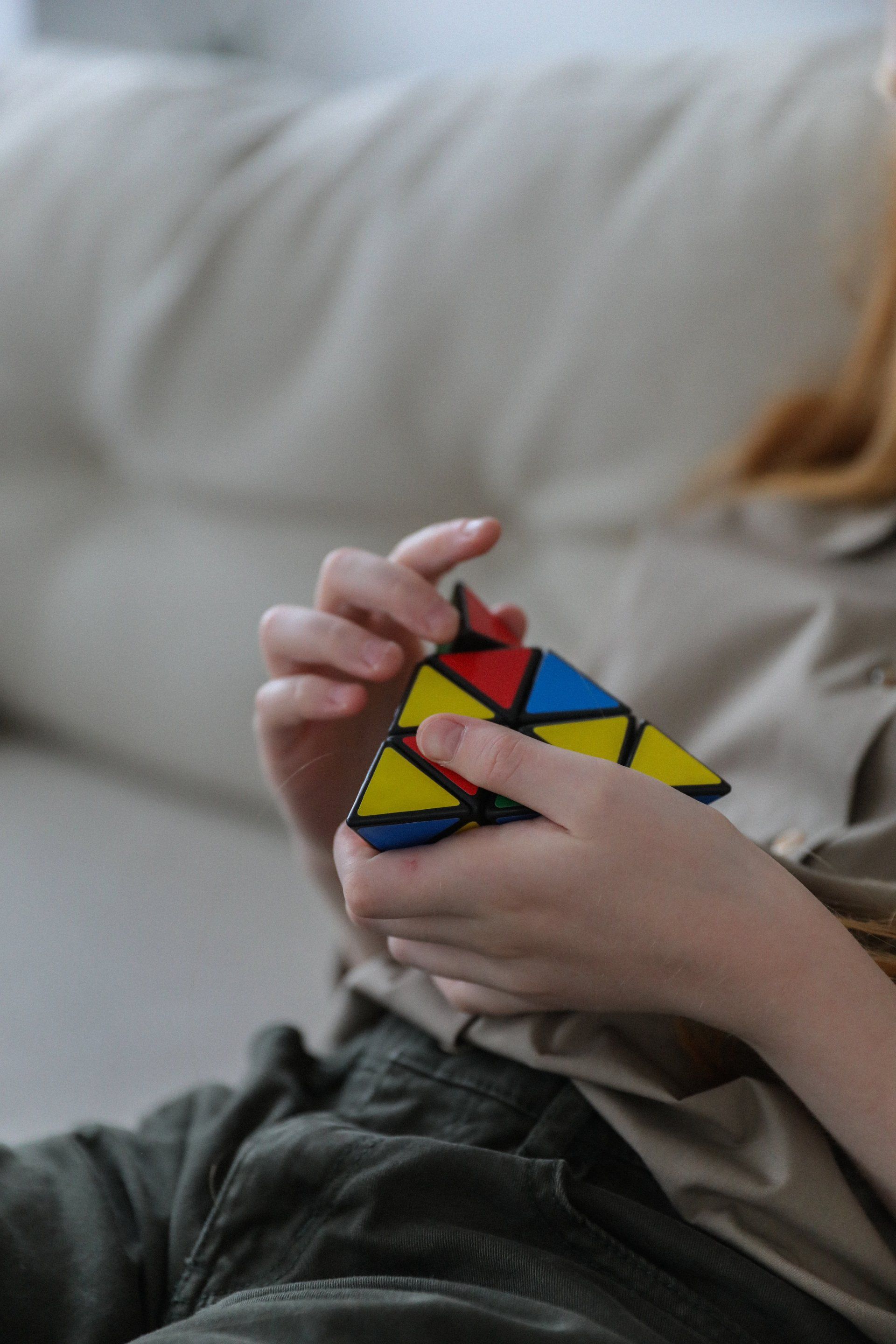 Rubiks kub, fast med trekantig form