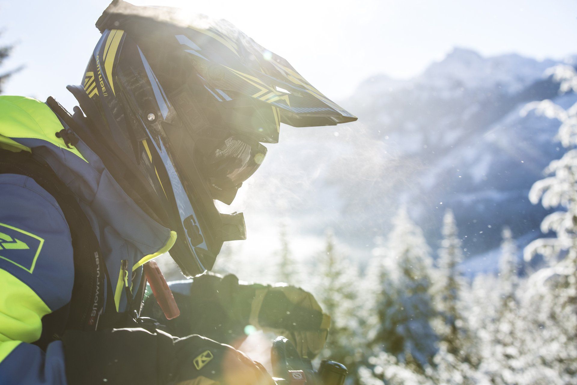 snowmobiling