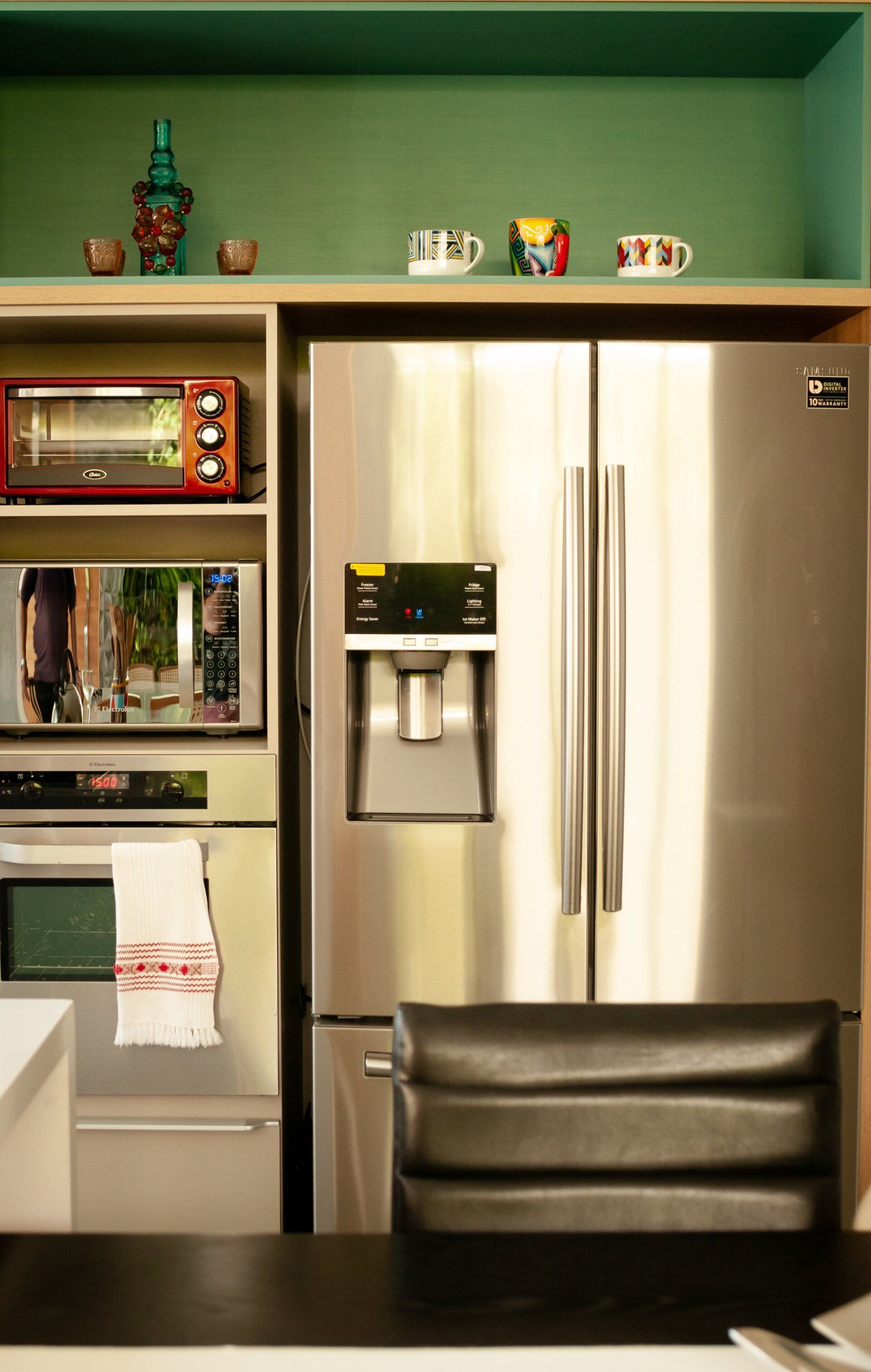 stainless steel refrigerator